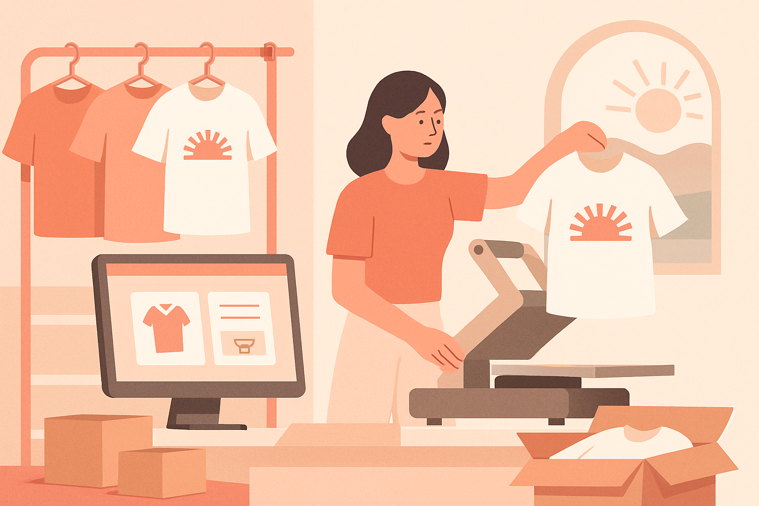 Cómo vender remeras personalizadas sin stock en Argentina