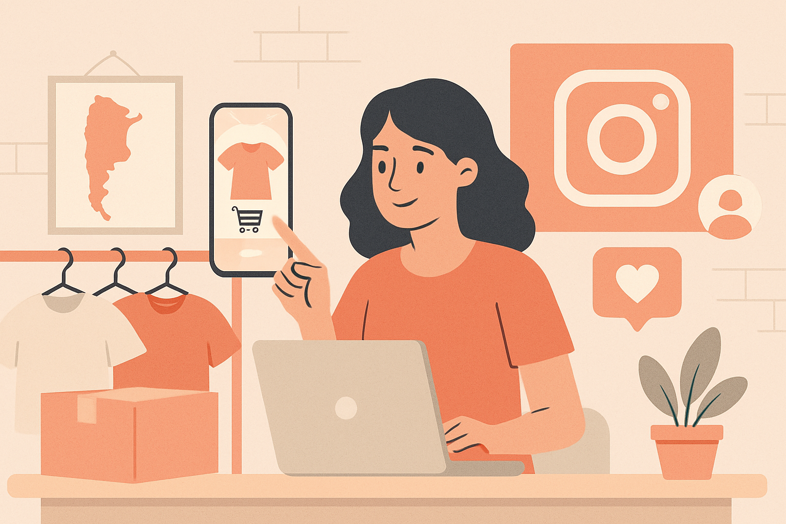 Cómo Vender Ropa por Instagram en Argentina: Guía Completa