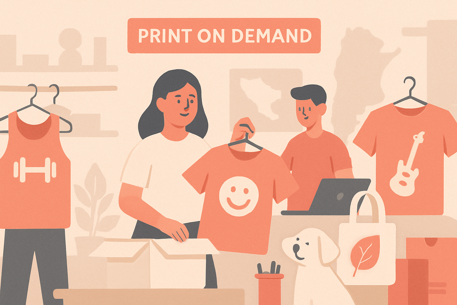 10 Nichos Rentables para Print on Demand en Argentina